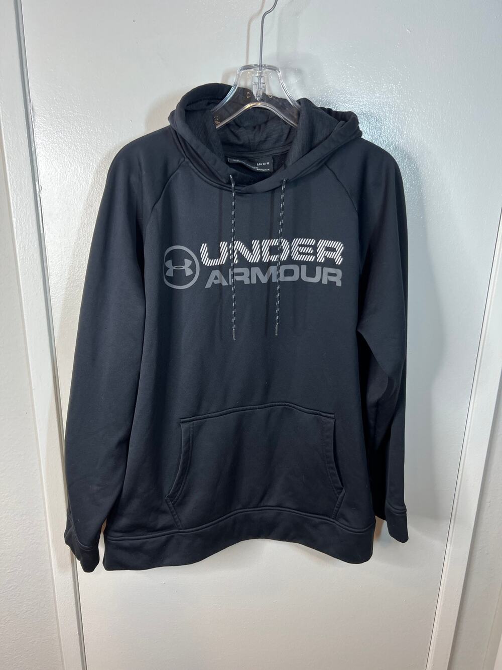 Under Armour Men's Coldgear Loose Hoodie Sweatshirt Black ~ Size L